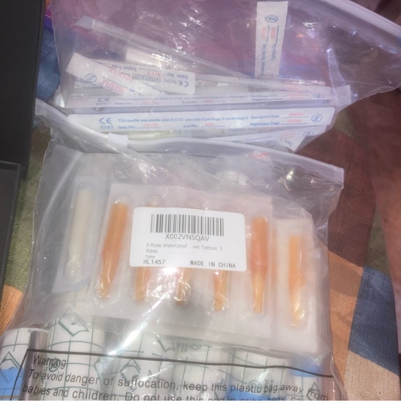 TATTOO SUPPLY LOT* MOTHERS INK COLOR SET* DRAGON HAWK & MORE! PLEASE READ DESC! - Picture 3 of 16